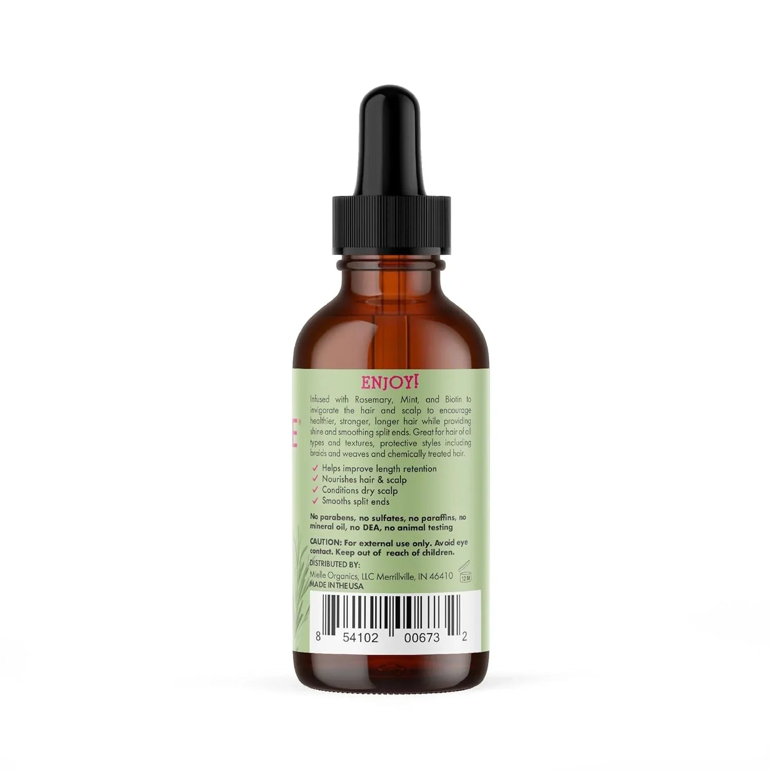 Rosemary Mint Scalp & Hair Strengthening Oil